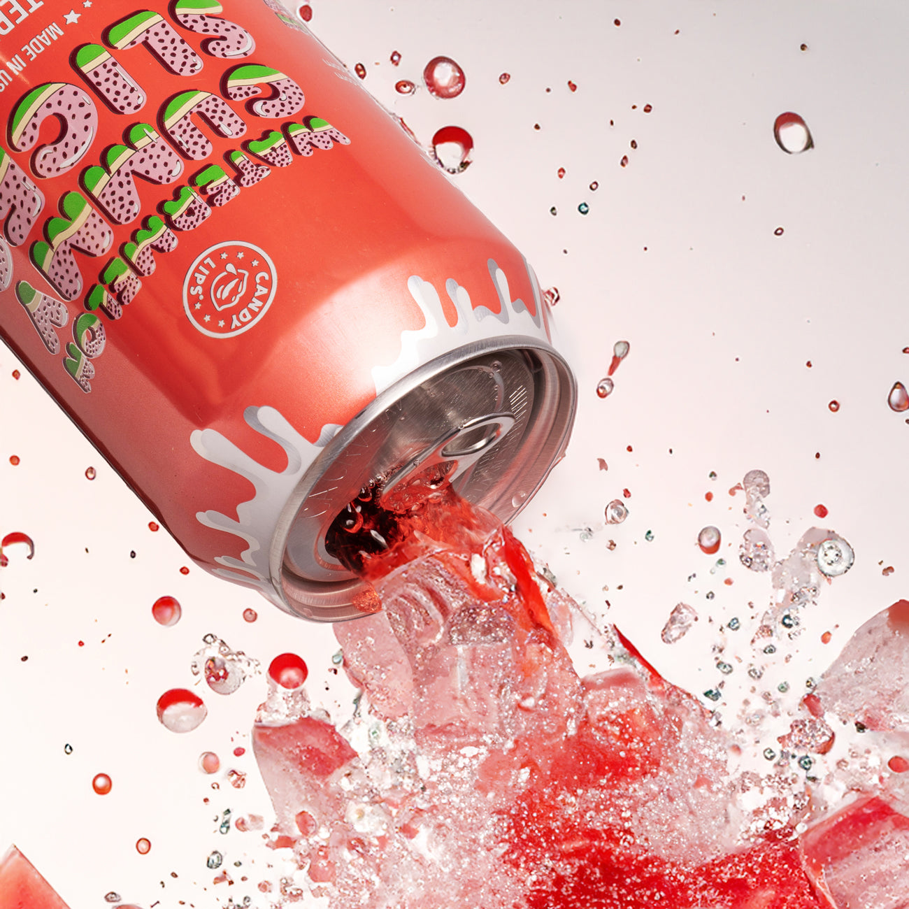candy soda candy flavored soda  watermelon gummy slices soda  nostalgic soda nostalgic beverage real cane sugar